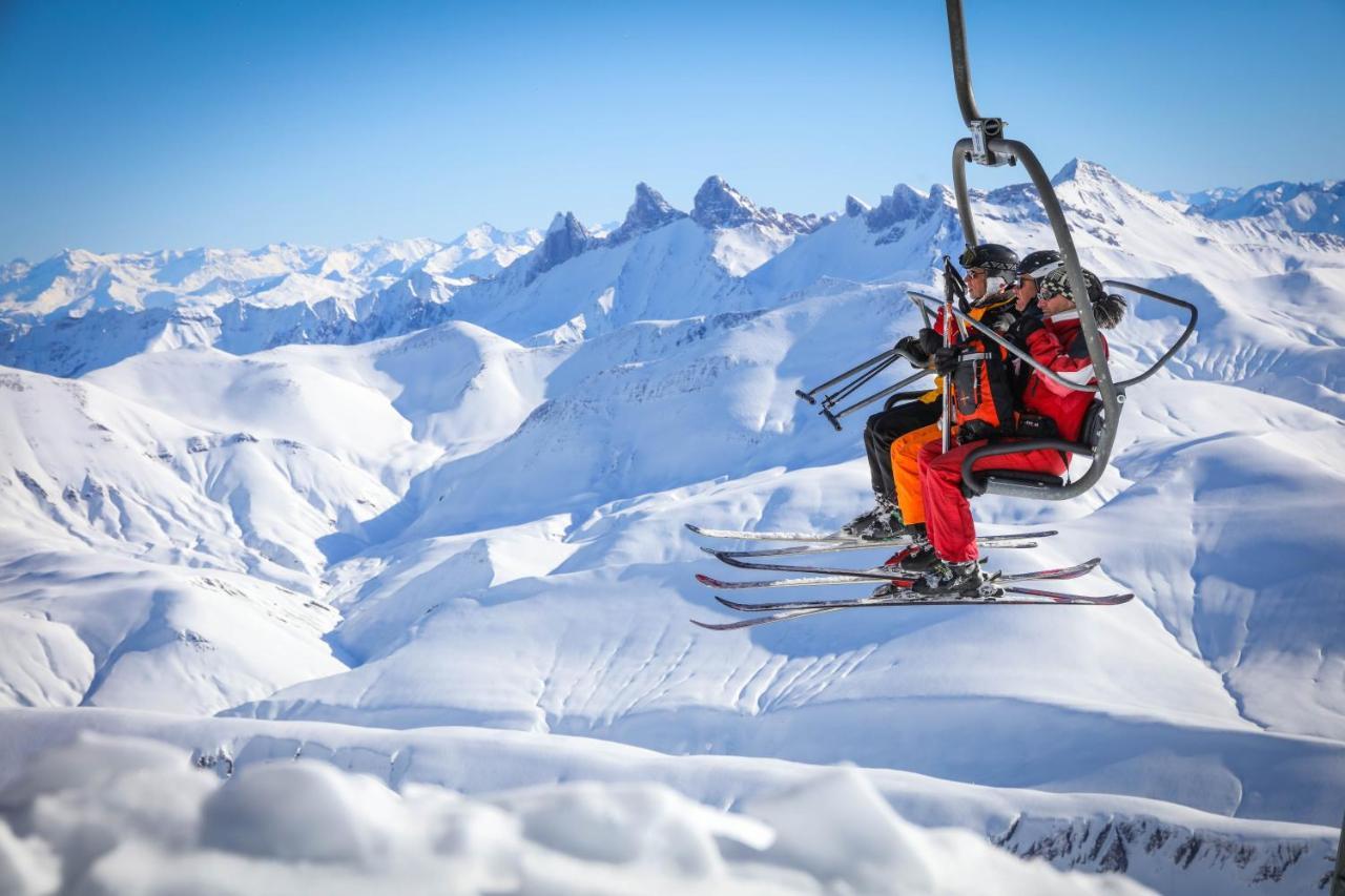 Hotel Le Refuge Alpe d'Huez Luaran gambar